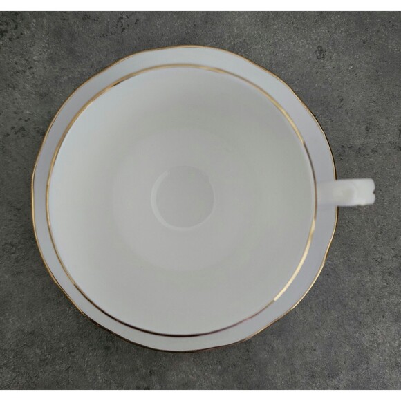 Duchess Bone China Cup & Saucer Scottish Tartan Gordon Clan England Blue Green - Picture 4 of 9